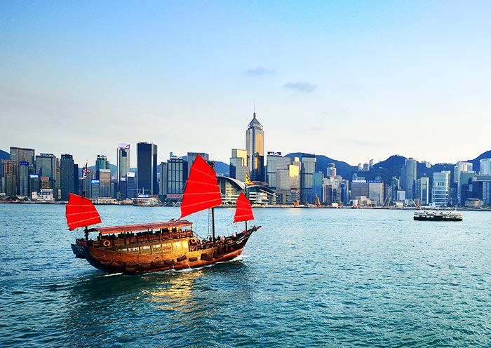 Victoria Harbour for stunning panoramic views