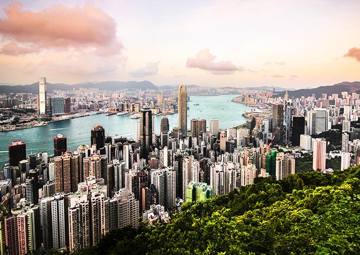 Admire the cityscape from Victoria Peak