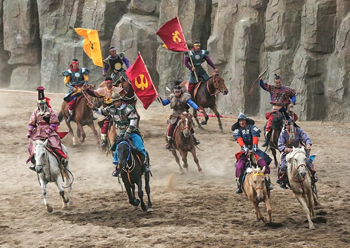 Horse Racing, Hongge Er Aobao Equestrian Show