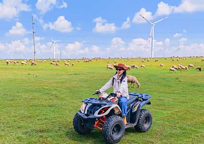 Off-road Cart at Huitengxile Grassland