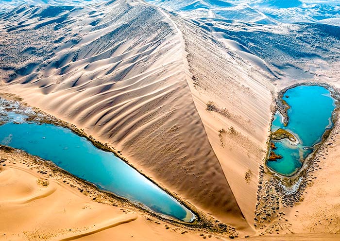 Badain Jaran Desert and Its Lakes