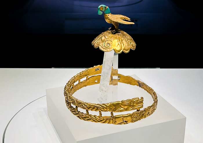 Golden Crown of the Xiongnu King, 475–221 BC