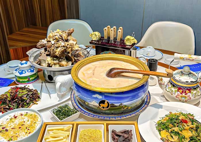 A Feast of Inner Mongolian Food