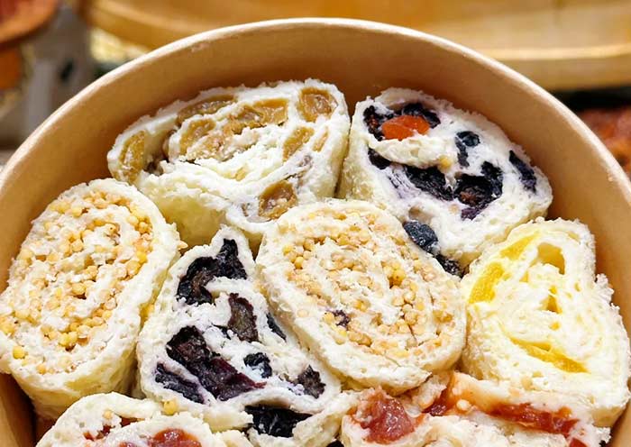 Milk Skin Cake, Inner Mongolian Food