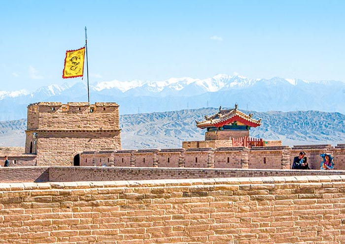Majestic Jiayuguan Fort Majestic Jiayuguan Fort