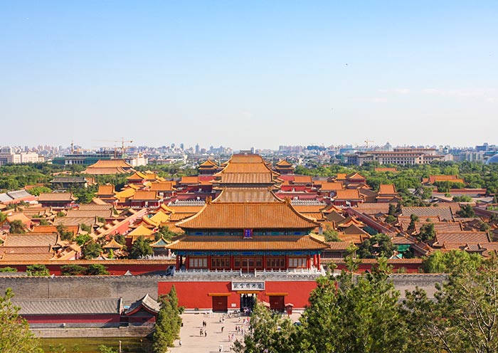 China Tour to Beijing Jingshan Park
