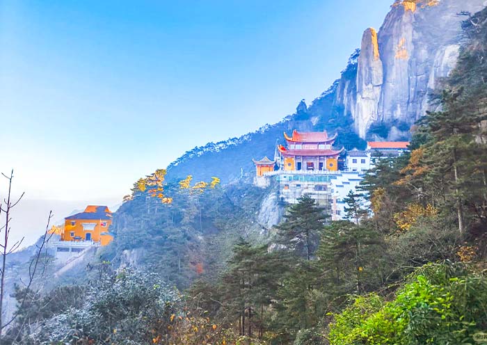 Jiuhua Mountain Winter Jiuhua Mountain Winter