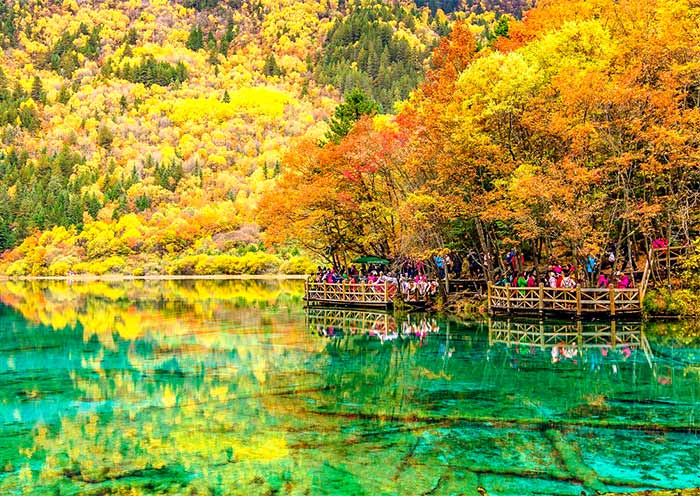 5 Days Jiuzhaigou Huanglong Tour From Chengdu Jiuzhaigou Tour