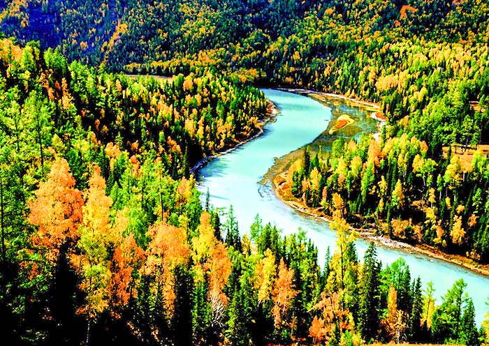 China Autumn Tour to Kanas in Xinjiang