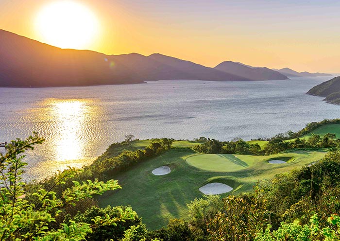 South Course Sunset, Kau Sai Chau Public Golf Course