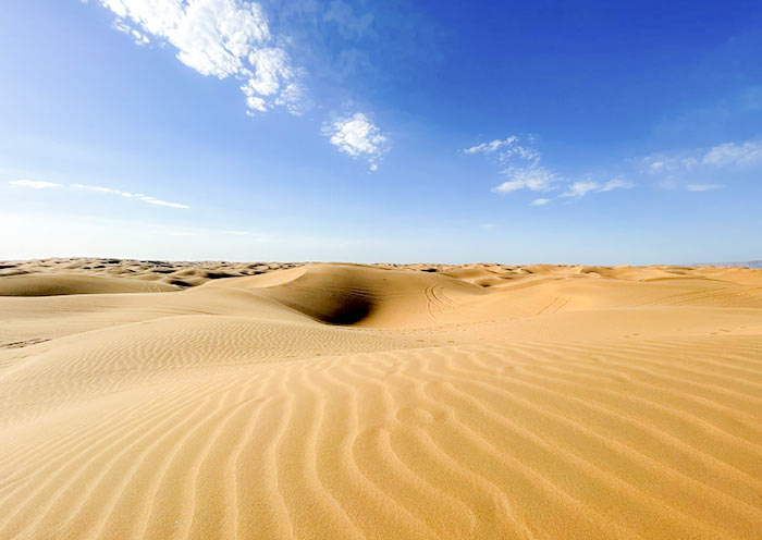 Yemingshan of Kubuqi Desert 