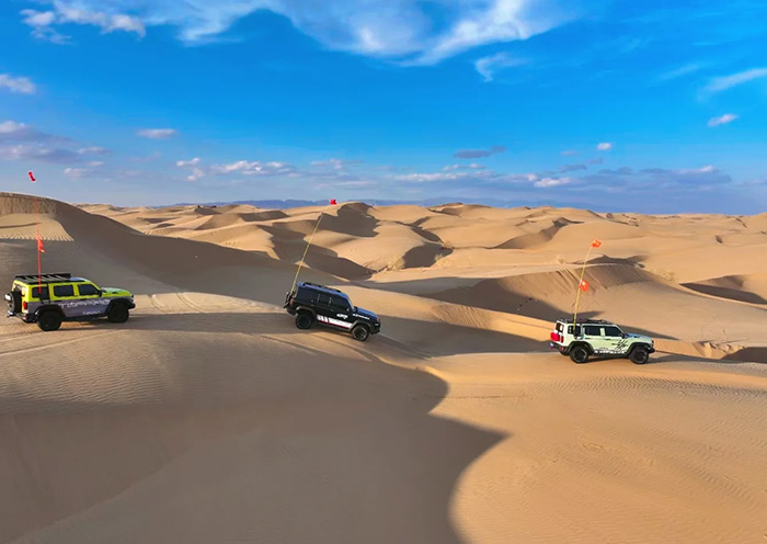 ATV excursions at Yemingsha, Kubuqi Desert