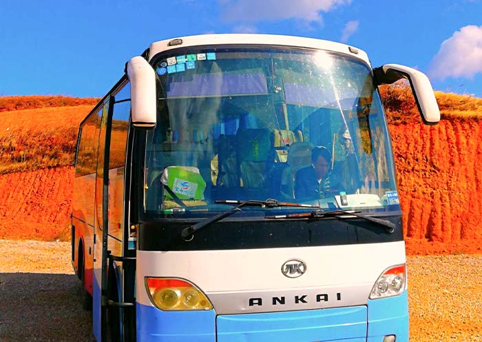 Charted Bus Dongchuan Red Land