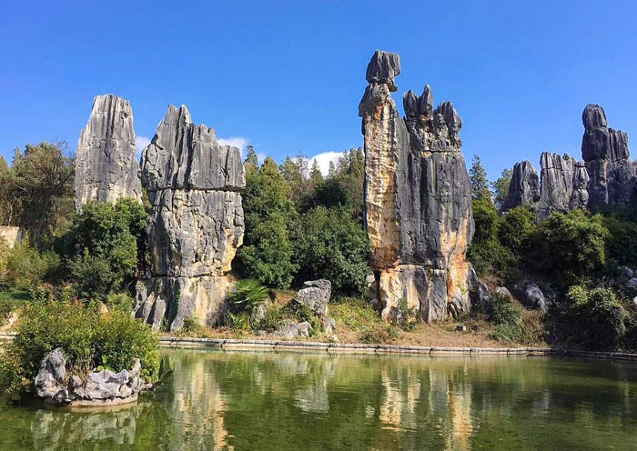 Stone Forest, a World Heritage Site of South China Karst
