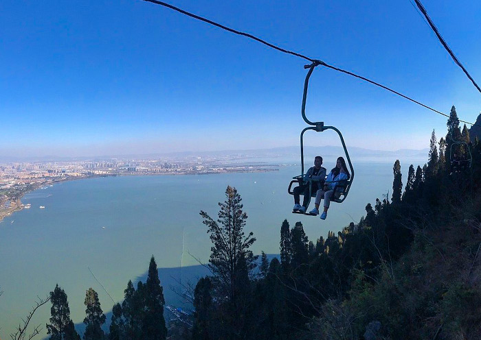 Cable Car at Western Hill, Kunming