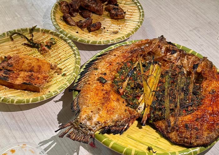 Lemongrass Grilled Fish