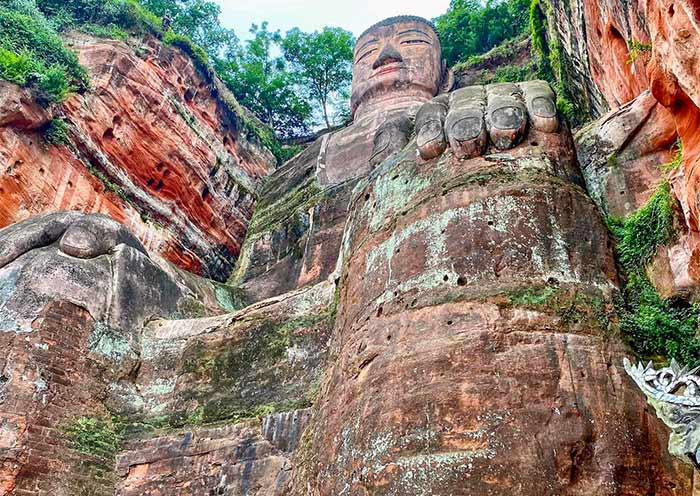 Massive Leshan Giant Buddha