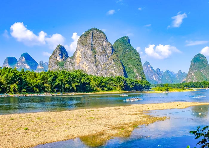 Captivating Nine-Horse Fresco along the Li River