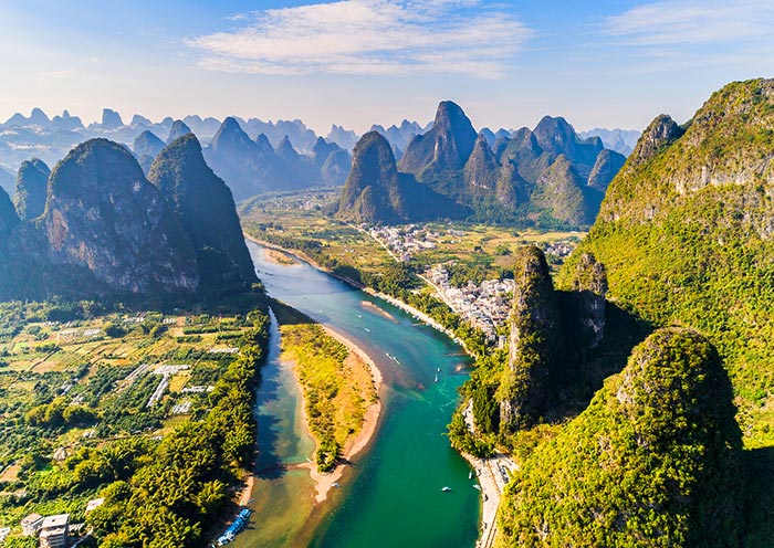 Guilin Li River Scenery