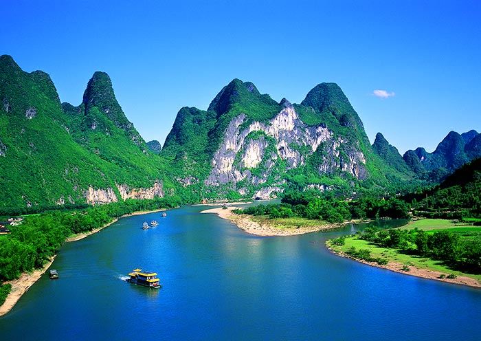Li River cruise from Guilin to Yangshuo

