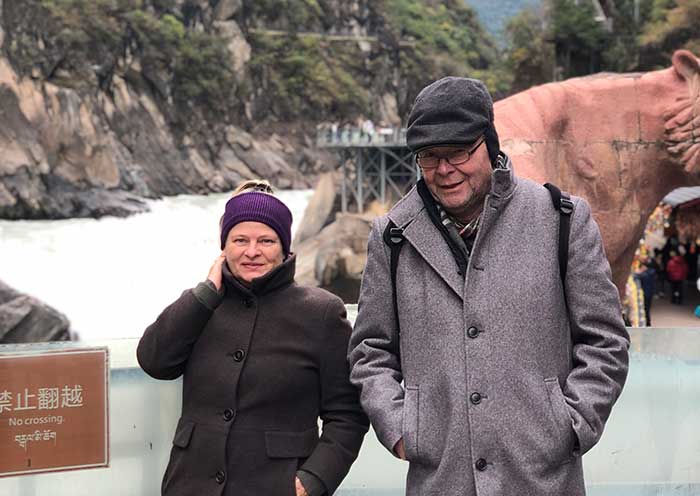 Our dear guests visited Tiger Leaping Gorge