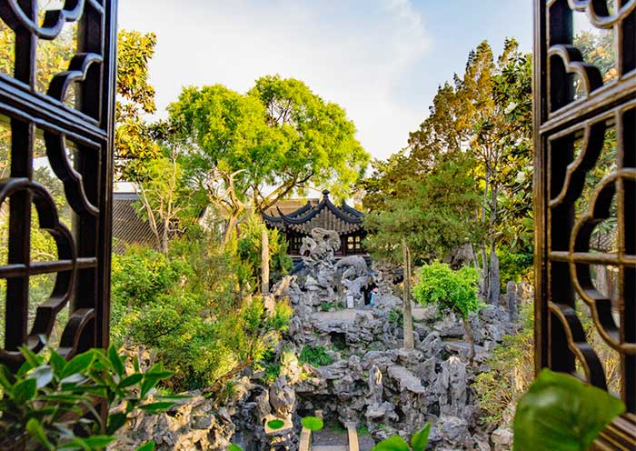 Unique rock formations and beautiful landscapes of Lion Grove Garden