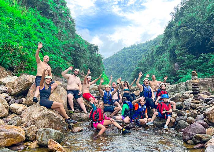 Our Customers Experience Stream-Tracing in Longhuxia Canyon