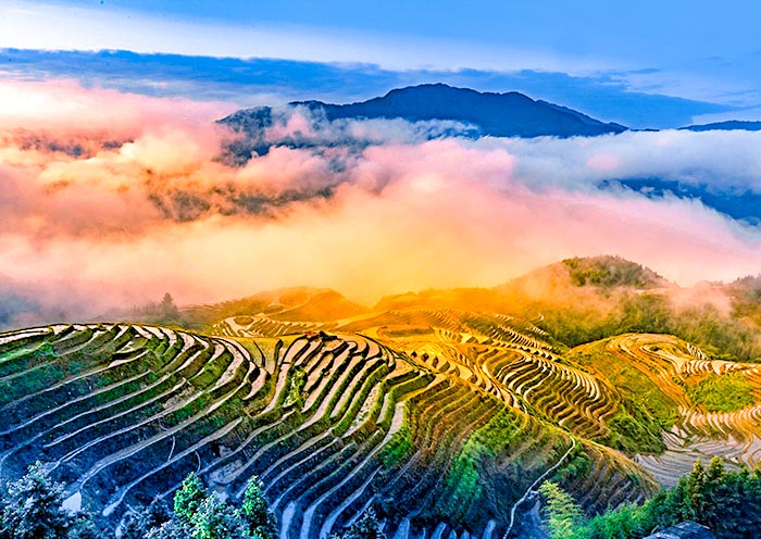 China Spring Tour to to Guilin Longji Rice Terraces
