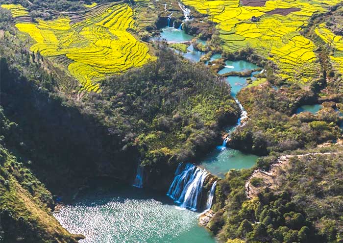 Nine Dragon Waterfalls, Luoping, Yunnan