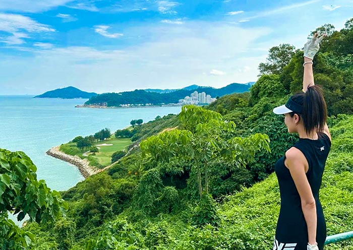 View South China Sea, Macau Golf & Country Club