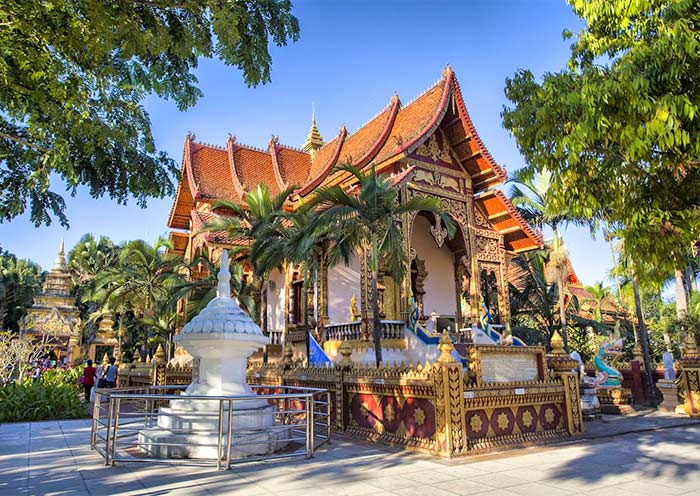 The Zongfosi Temple, Xishuangbanna 