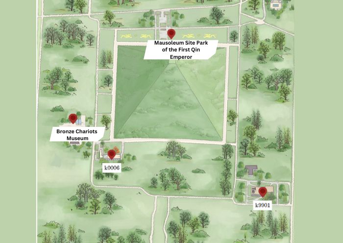 Emperor Qinshihuang's Mausoleum Archaeological Park Layout