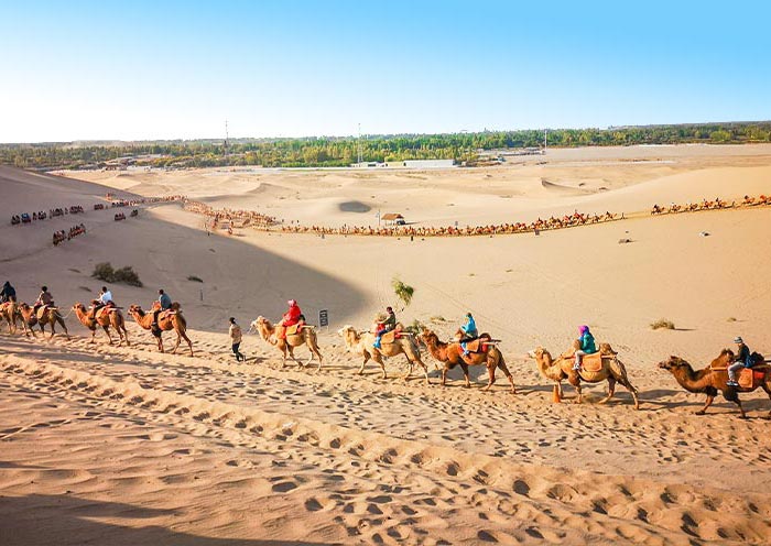 Mingsha Mountain is Must-Visit in Dunhuang