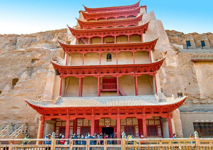 Mogao Caves: most famous buddist caves in China