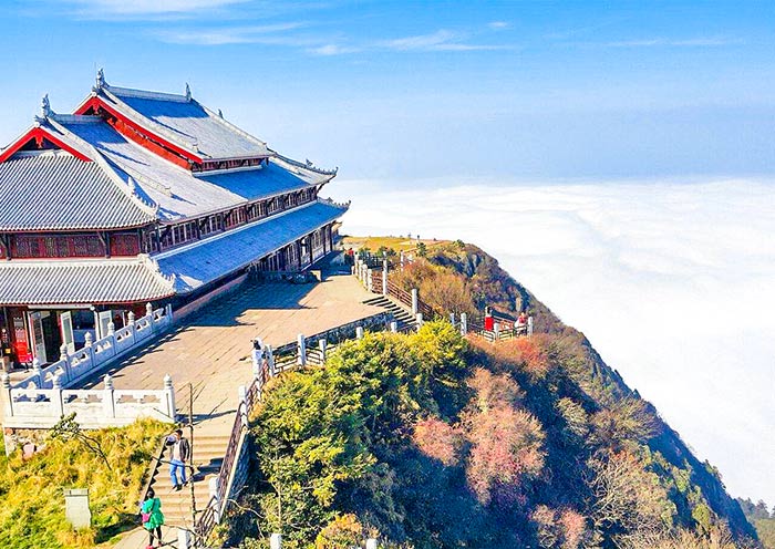 Mount Emei Summit View Mount Emei