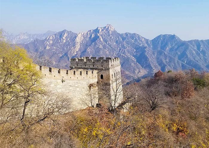 Mutianyu Great Wall Autumn View Beijing Mutianyu Great Wall