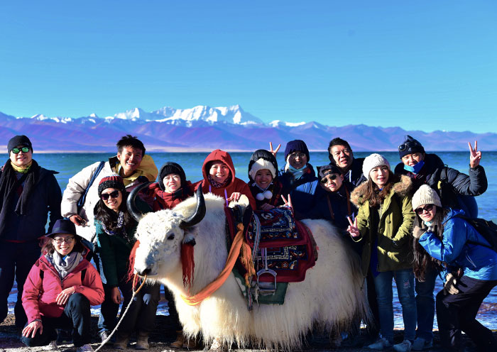 Namtso Lake in Tibet