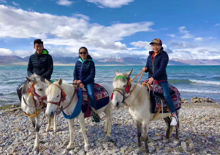 Namtso Lake in Tibet
