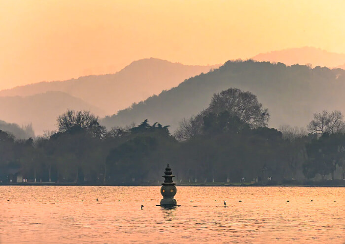 Chinese One Yuan Scenery, West Lake
