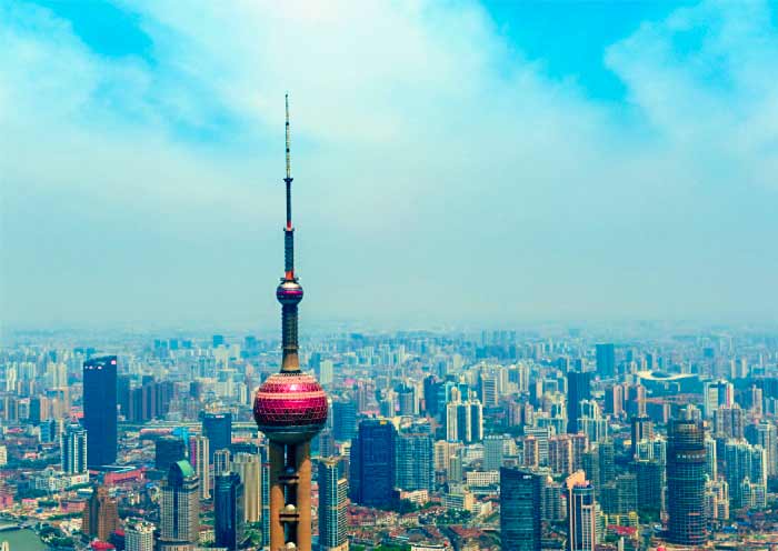 The Oriental Pearl Tower