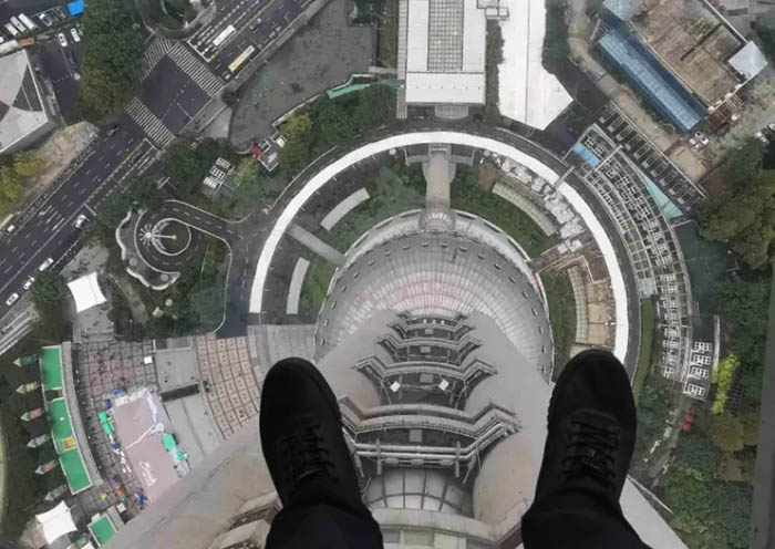 Oriental Pearl Tower Shanghai Glass Walking