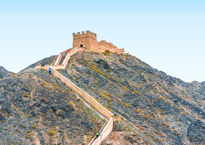 Overhanging Great Wall, Jiayuguan