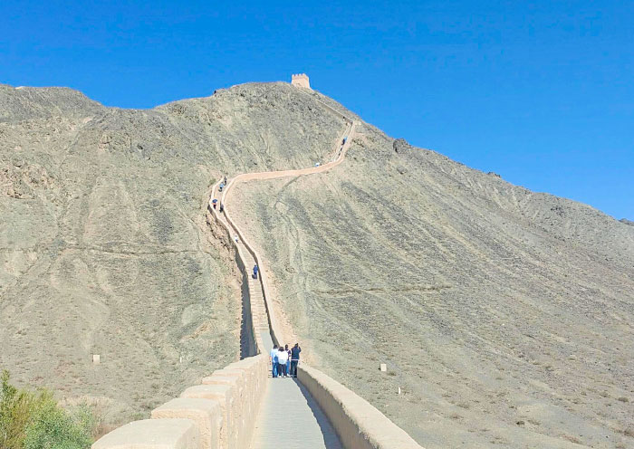The Great Wall on the Cliff The Great Wall on the Cliff