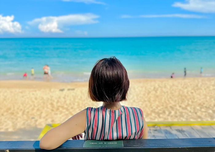 Beach Life on Penghu Island,Taiwan