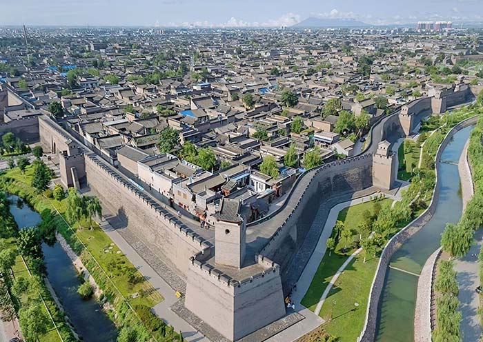 Pingyao Ancient City Panoramic View Pingyao Ancient City Panoramic View