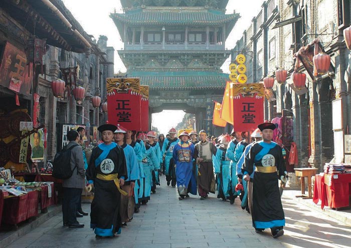 Performance in Pingyao Ancient City