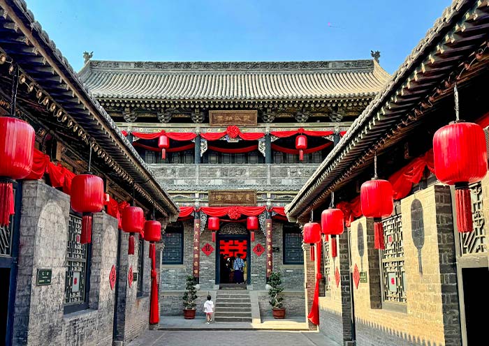 Raise the Red Lantern, Qiao Family Compound