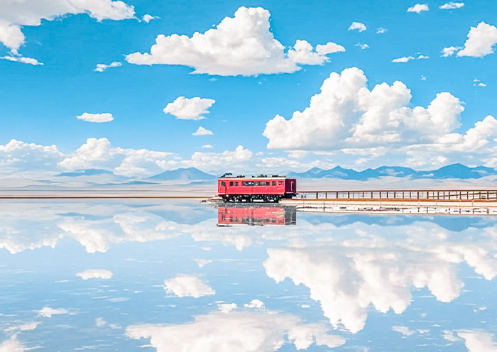 Qinghai Chaka Salt Lake