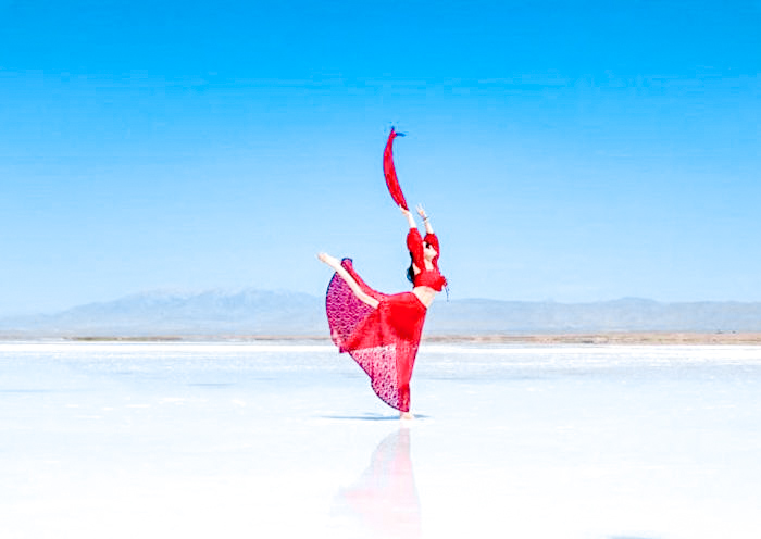 Take awesome photos at Chaka Salt Lake