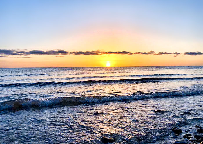 Qinghai Lake Sunrise View